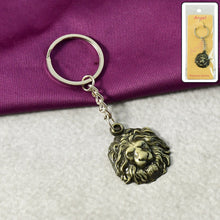 Premium Lion Head Metal Keychain (1 Pc)